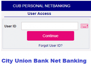 city union bank net banking
