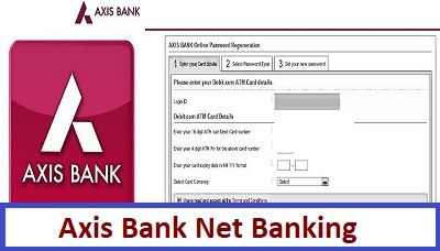 Axis Bank Net Banking Registration Online